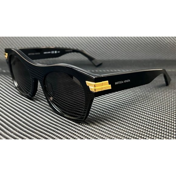 Bottega Veneta Black 54mm Unisex Sunglasses